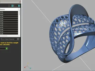 Fancy Womens Rings Plain Rings Ready STL 3DM Models Rings 3D print model 3
