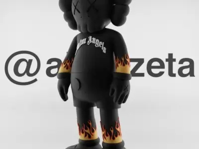 Kaws Palm Angels 1 for Print 3D print model