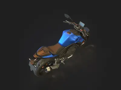 Base model  Honda CB750 Hornet 2025 3D model