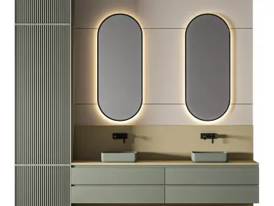 Luxury Bathroom 238 3D model