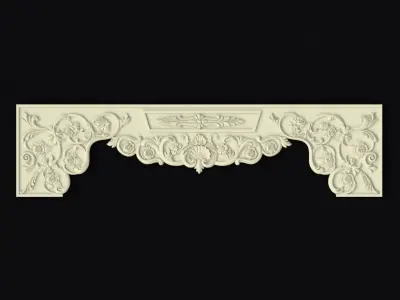 dekor ornament 3D model 14