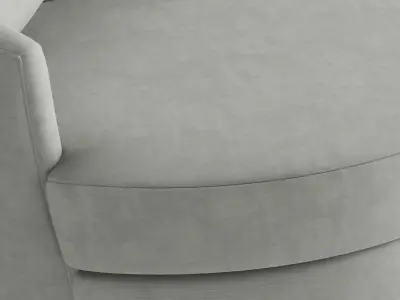 Millie Grande Swivel Chair 3D model