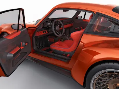 Singer 911 DLS Turbo Track 3D model