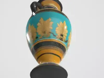 Modern Decorative Vase 3D Model Realistic and Detailed 3D model