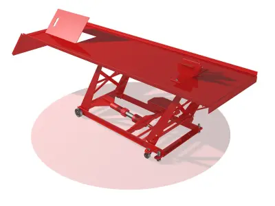 Motorcycle lift R2 3D model