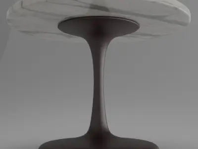 Marble Table Free 3D model