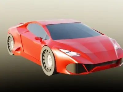 Lamborghini 3D Model 3D model