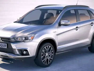 Mitsubishi Outlander Sport ASX 2018 3D model
