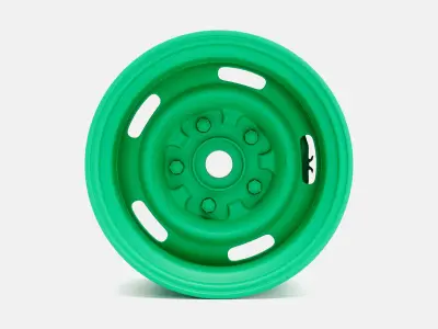 15x10 GM Rallye Wheel and Brake 3D print model