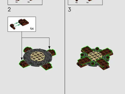 TwindBricks3D - Plum Blossom 3D print model