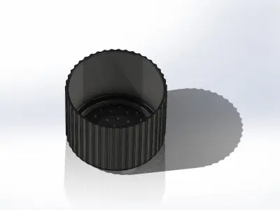 Ash Tray Portable Container  3D print model