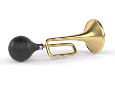 Classic Bicycle Horn 3D model