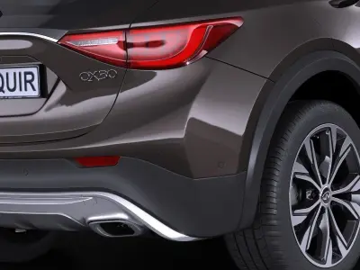 Infiniti QX30 2017 3D model
