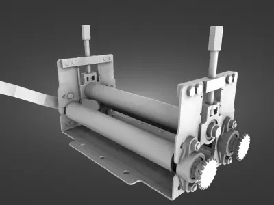Ring Rollers - 450mm - Slip Rollers 3D print model