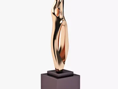 Bronze Sculpture 3 3D model