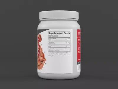 Protein Powder 3D model 20