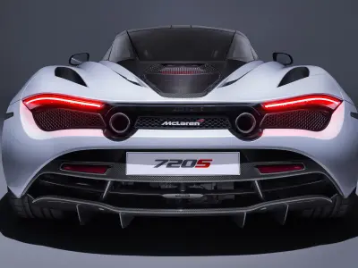 MC LAREN 720s CONCEPT CAR Low-poly 3D model