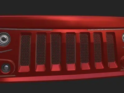 ORACLE LIGHTING VECTOR PRO SERIES GRILL 3D model