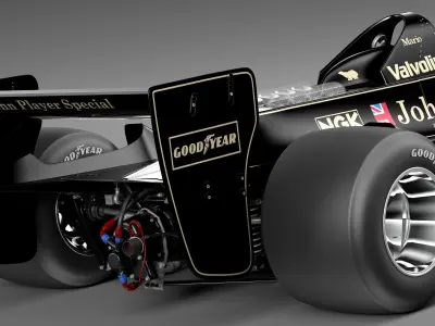 Lotus 79 John Player Special Grand Prix 1978 3D model