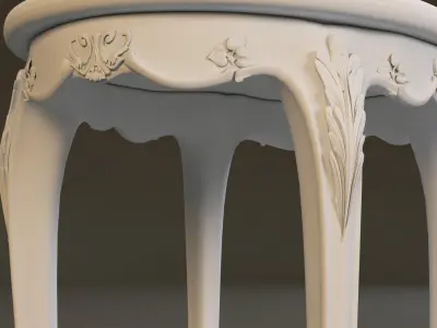 classical coffee table 3D model