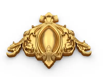 Classic decor ornament 06 3D print model