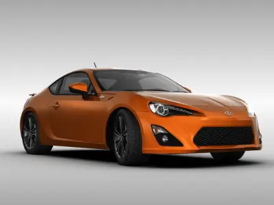 Toyota GT86 2013 3D model