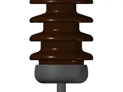 Voltage outdoor mounting insulator INK-20 Free 3D model