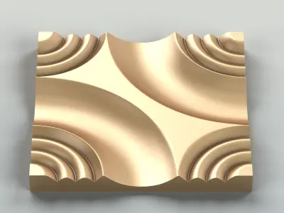 Wall panel 016 3D model