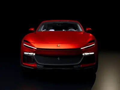 Ferrari Purosangue 2023 3D 3D model