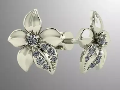 Earrings 32 3D print model