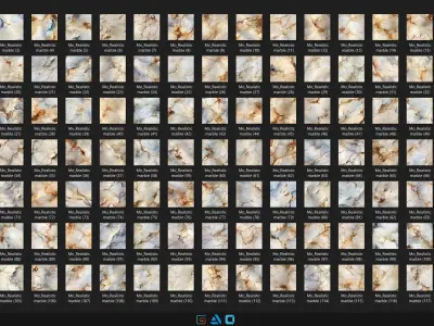 340 Realistic marble collection-Vol39-8K Res Texture