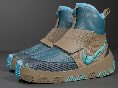 Nike shoe new 3D model