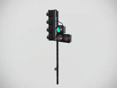Traffic Light 3D model