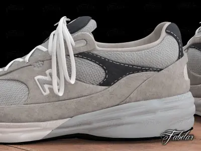 New Balance Low-poly 3D model