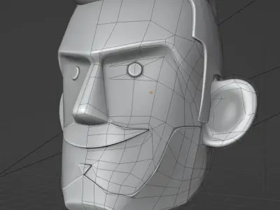 Character Beckham 3D model