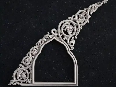 Decor arch1 3D print model corbel 3D print model