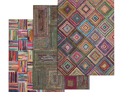 Rug Set 360 3D model