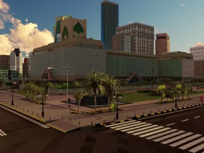 Kuwait Municipality 3D model