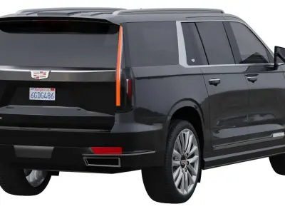 Cadillac Escalade ESV Luxury 3D model