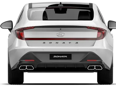 Hyundai Sonata N-Line 2020 3D model