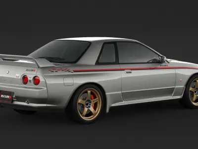 Nissan Skyline GT-R R32 nismo 3D model