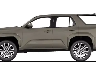 Toyota 4Runner 2025 3D model