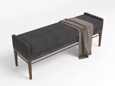 Homen People Loft Interior Bench 3D model