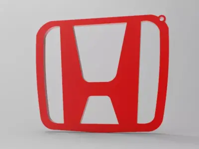 Honda logo 3D print model
