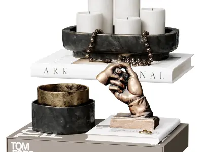 Decorative set 73 3D model