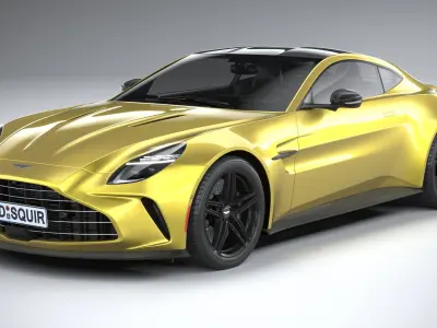 Aston Martin Vantage 2025 3D model