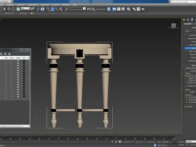 Savio Firmino side table 3D model