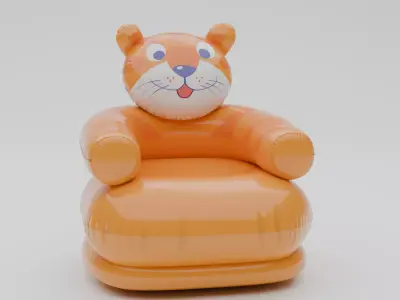 Baby Seatter Low-poly 3D model