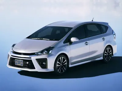 Toyota Prius Alpha GR Sport 2020 3D model