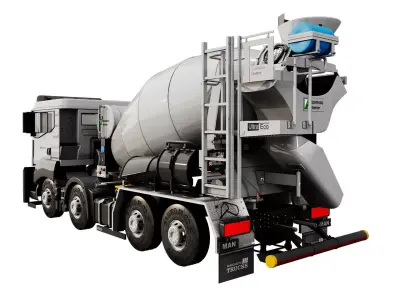 MAN TGS 32 440 Truck 3D model